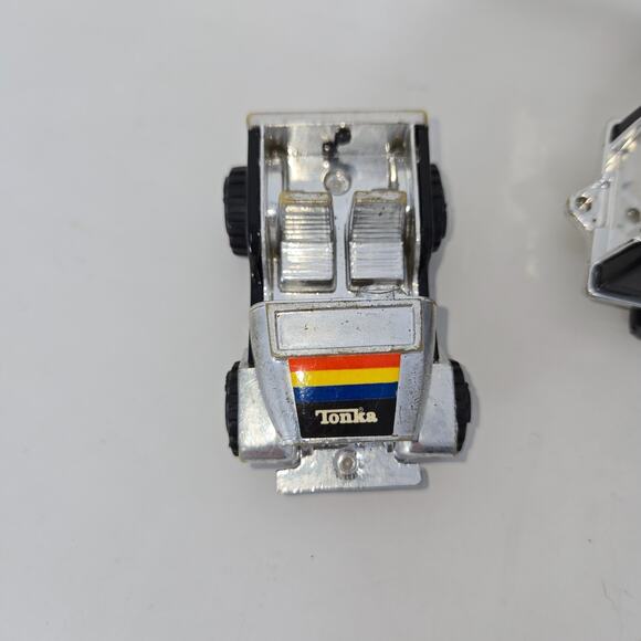 Tonka Classic 5 Pressed Steel Rainbow Chrome 1979 4 x 4 Truck Jeep Van Race Car - Picture 2 of 16